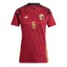 Camisa de time de futebol Bélgica Axel Witsel #6 Replicas 1º Equipamento Feminina Europeu 2024 Manga Curta